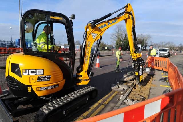 City centre traffic congestion during the new Bourges Boulevard roadworks EMN-180602-123019009