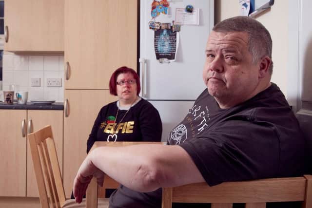 Mark Ward, 50, from Peterborough, cares for his 24-year-old daughter Kerrianne.