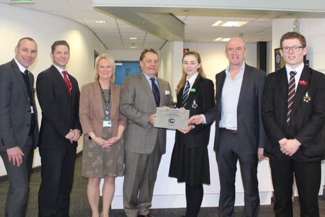 The Deepings School has been recognised for achieving excellence in
their Careers, Employability and Enterprise programme