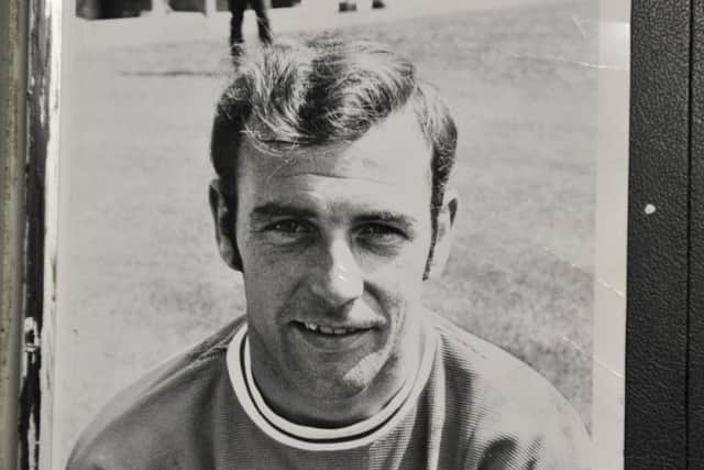 Tommy Robson when he joined in Posh in 1968.