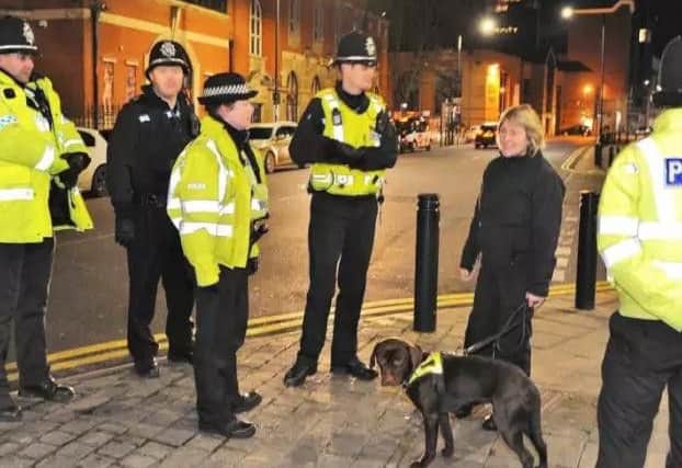 Cambridgeshire police in Peterborough