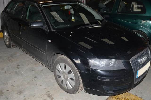 Did you see a Black Audi in Huntingdon?