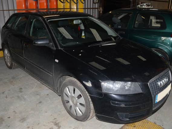 Did you see a Black Audi in Huntingdon?