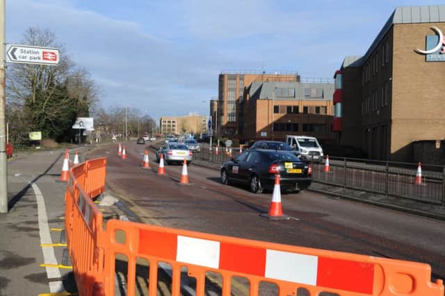 City centre traffic congestion during the new Bourges Boulevard roadworks EMN-180602-122725009