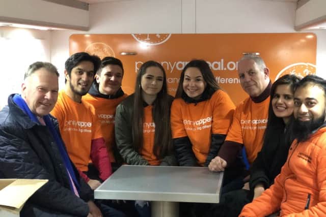 Nene Park Academy helping the homeless