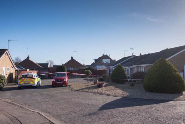 Police at Harlton Close