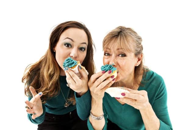 Rebecca Readshaw with Jenny Agutter