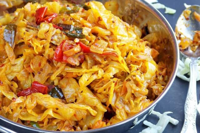 Cabbage curry