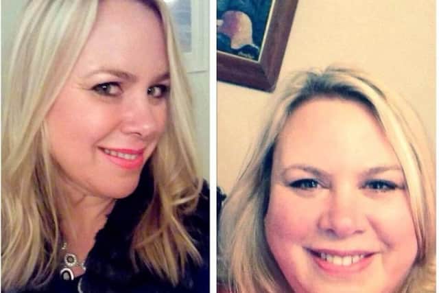 Rachel Ilgunas before and after shedding over 6st