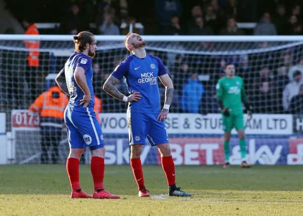 Marcus Maddison shouts in anger after Wimbledon take the lead. Photo: Joe Dent/theposh.com.