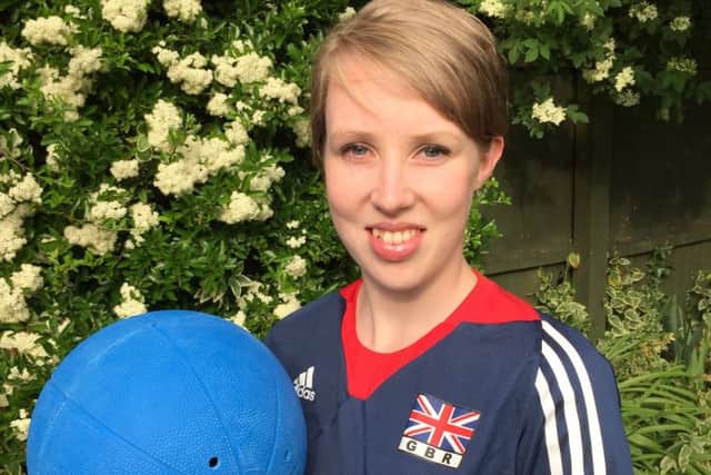 Georgie Bullen, Paralympian GB Goalball.
