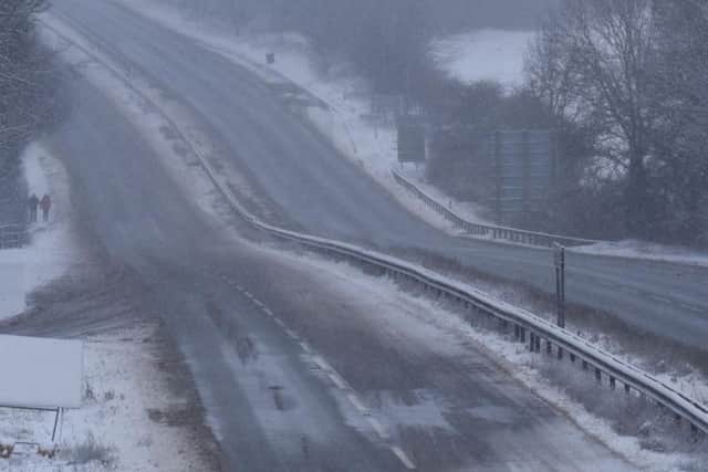 The A1 this morning