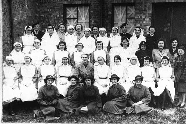 War time nurses in Peterborough