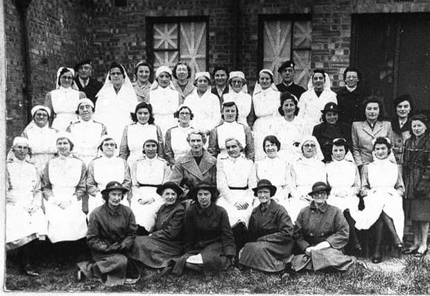 War time nurses  in Peterborough