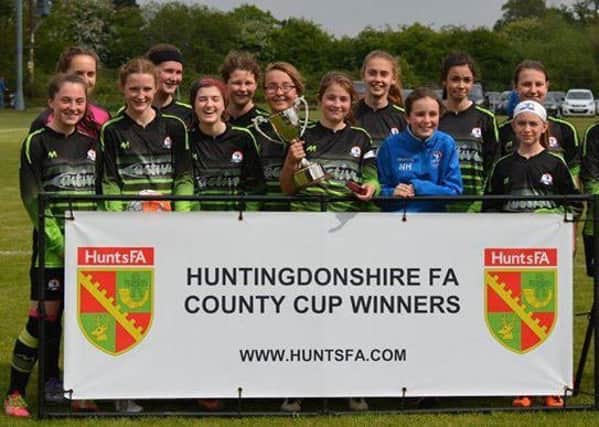 Yaxley won the Hunts Under 14 Girls Cup last season.