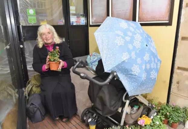Rough sleeper Valerie Collins was a common sight in Peterborough's Bridge Street
