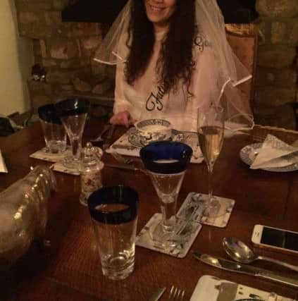 Ashleigh Lartey on her hen do