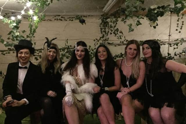 Ashleigh on her hen party