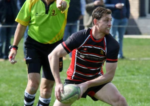 Jaco Steenberg in action for Oundle.