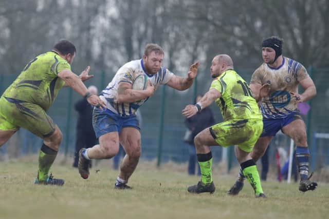 Tom Jones attacks for the Lions against Scunthorpe. Picture: Mick Sutterby