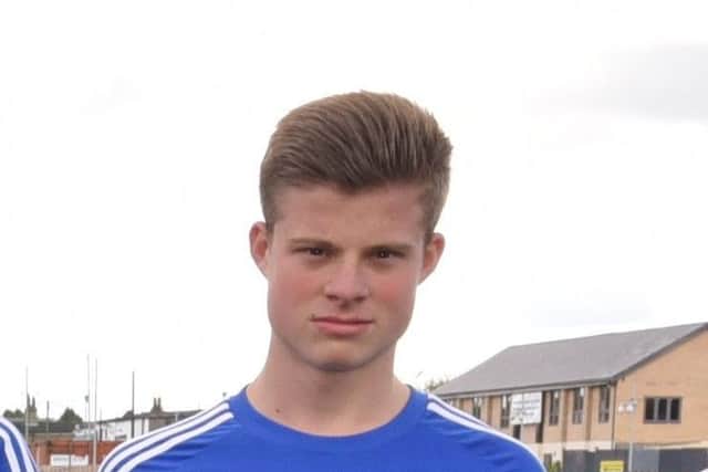 Bradley Gilbert was sent off.
