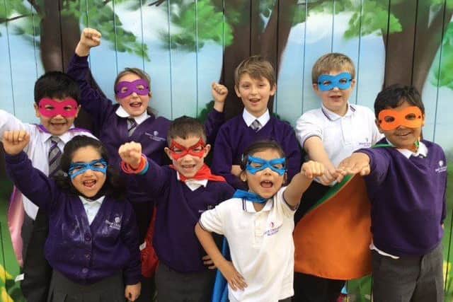 Pupils at the school