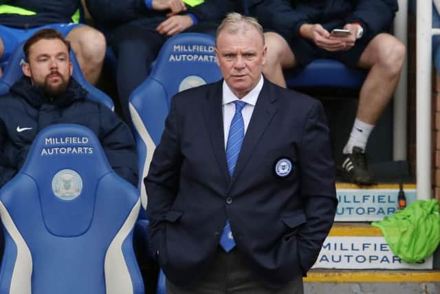 Posh manager Steve Evans will stick to his football philosophy.