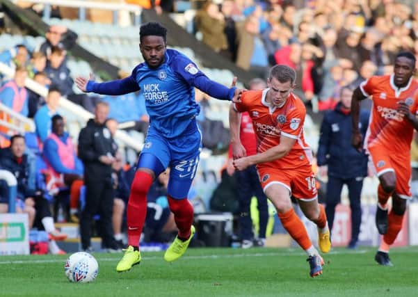 Midfielder Jermaine Anderson is in contention to play for Posh against Oxford.