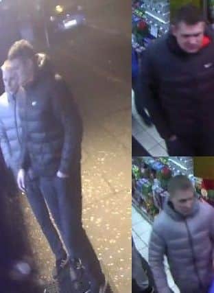 A CCTV image issued by police