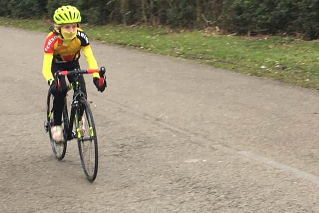 Evander Wishart in action.