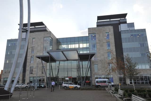 Peterborough City Hospital exteriors