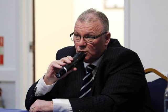 Posh manager Steve Evans answers questions from the coub's fans. Photo: Joe Dent/theposh.com.