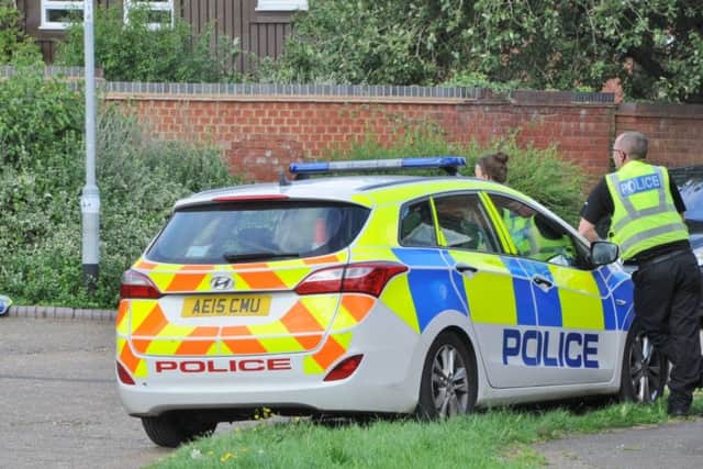 Police attend an incident at Freston, Paston EMN-170708-170427009