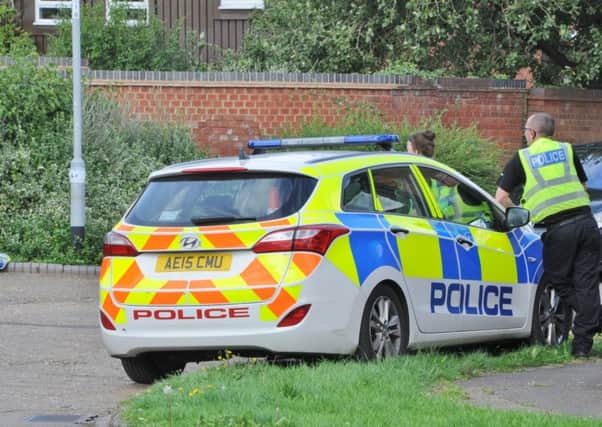 Police attend an incident at Freston, Paston EMN-170708-170427009