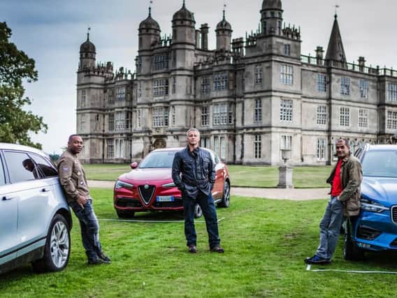 Top Gear filming at Burghley House