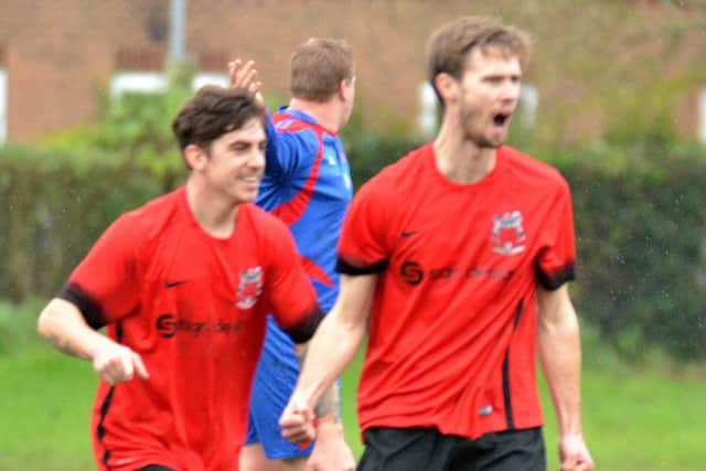 Ollie Maltby scored for Pinchbeck.