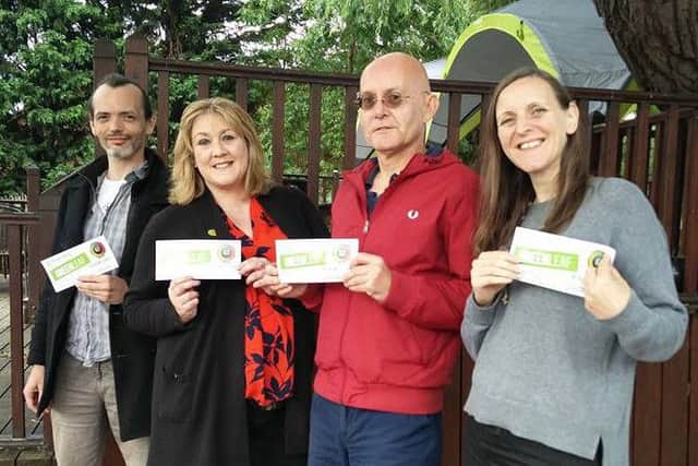 Alex Airey, Julie Howell, Barry Warne and Carolyn English.