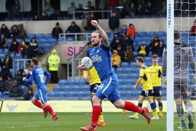 Jack Marriott has been named in the League One team of the year.