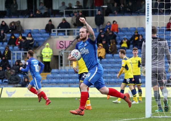 Jack Marriott has been named in the League One team of the year.