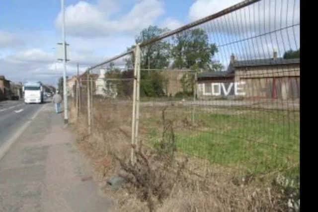 The site of the new convenience store in Whittlesey