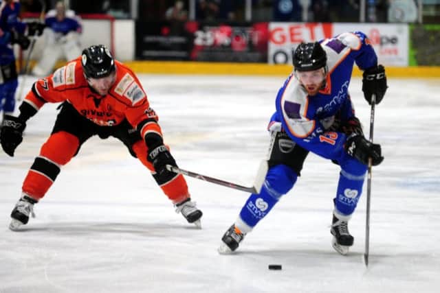 James White scxored the Phantoms goal. Picture: Alan Storer