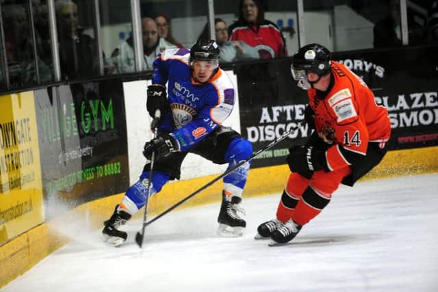 Nathan Salem in action for Phantoms. Picture: Alan Storer