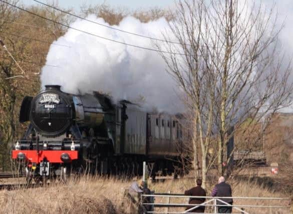 Tickets for The Flying Scotsman's visit to Peterborough go on sale on Tuesday April 10
