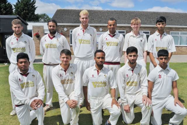 A Nassington cricket team last year. From the left are, front, Shifran Muthaliph, Dan Bandranaike, Martim Cordeiro, Aves Nawaz, Ohnais Basharet, back, Dan Robinson, , James Pope, Will Dyer, Tom Norman, Ben Potter, Arbas Nawaz.