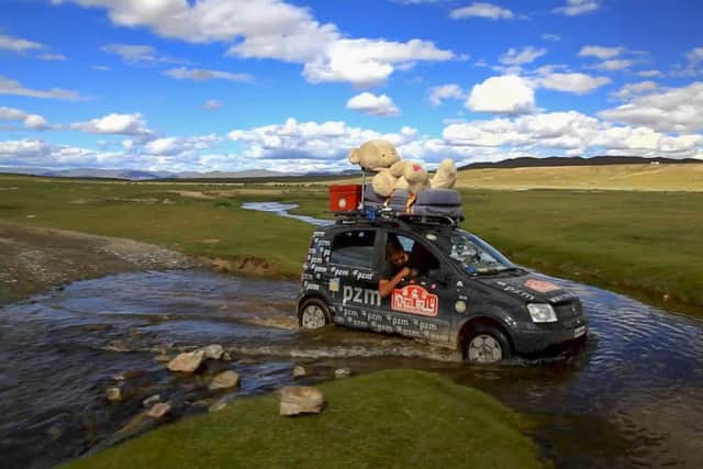 Some of the scenery en route. Pic: The Mongol Rally