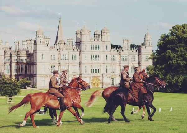 WW1 Cavalry display at the Burghley House Battle Proms