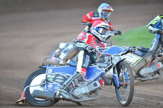 Chris Harris is riding for Glasgow this season.