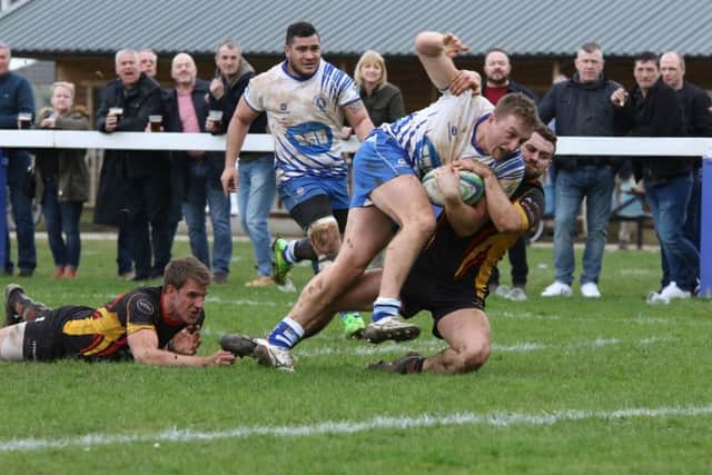 Action from Peterborough Lions' narrow defeat at the hands of champions Birmingham. Photo: Mick Sutterby.