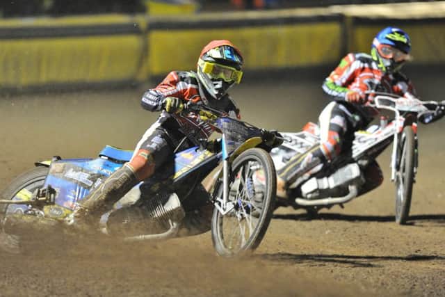 Paul Starke (left) and Ulrich Ostergaard will be in action for Panthers against Redcar.