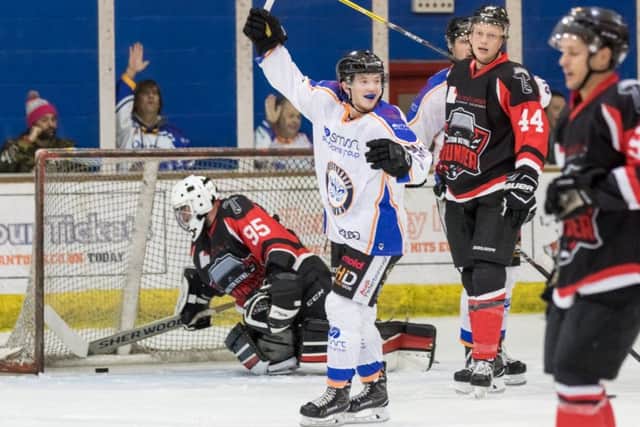 Glen Billing won three prizes at Phantoms' awards night.